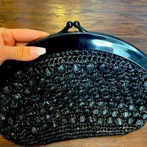 Nice black clutch